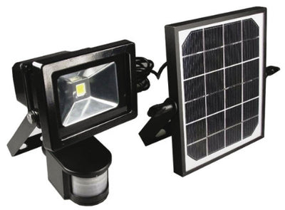 Nightsearcher Solar Ecostar 10W LED Floodlight (complete with solar panel)