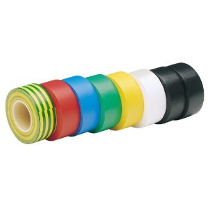 Insulation Tape Electrical PVC - 6 pack