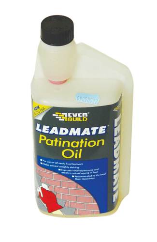 Patternation Oil Lead Patination Oil - 1000ml (Everbuild) | Rapid Tools Direct