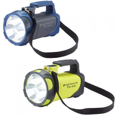 Nightsearcher TRIO 550 Rechargeable LED Handlamp