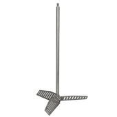Stainless Steel Vane Mixing Paddle 250mm