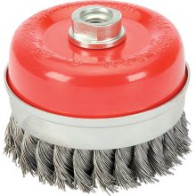 Twist Knot Wire Cup Brush - 65mm x M14 Thread