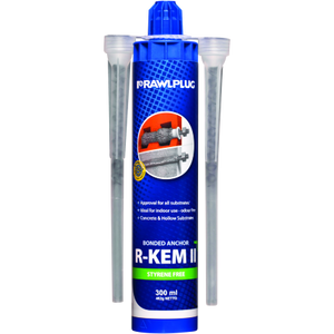 R-KEM II 300ml Styrene Free Polyster Resin (Box of 10 With Nozzles)