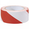 Adhesive Hazard Tape Red/White 33M x 50mm