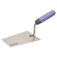 Bucket Trowel - Refina Stainless Steel square end 7 Inch