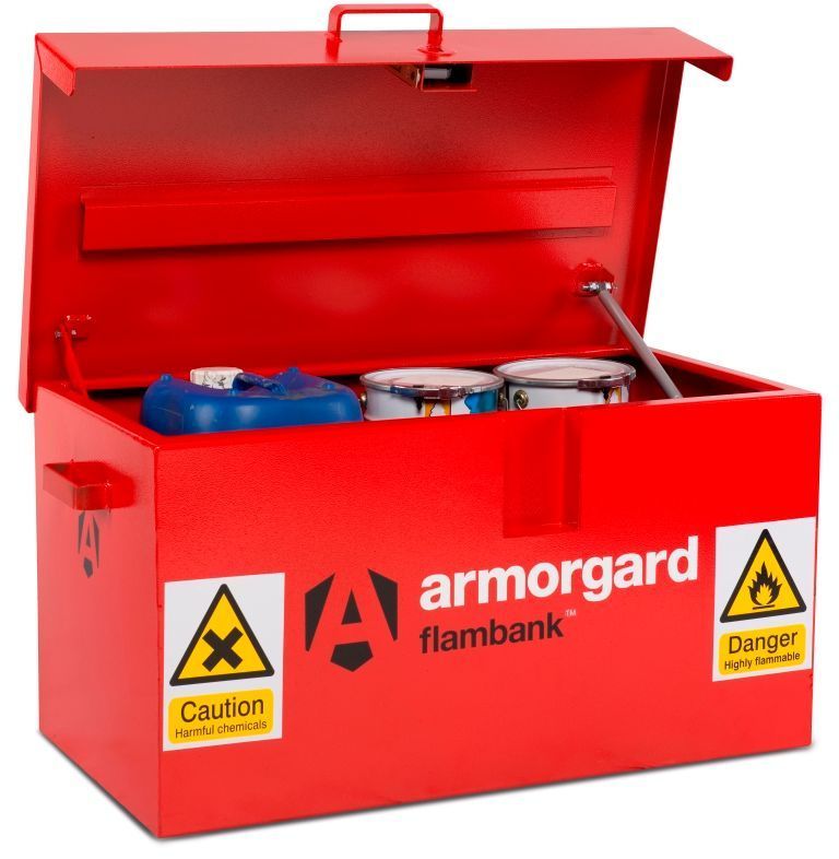 Armorgard FB1 Flambank Chemical & Flammable Liquids Storage Van Box 980 x 540 x 475 mm